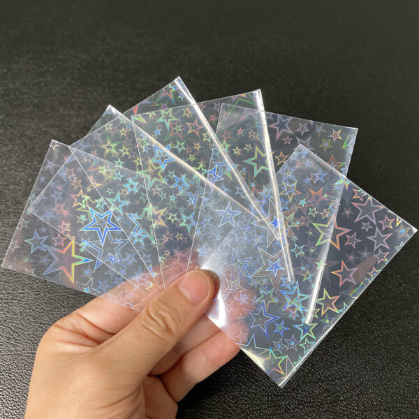 380PCS big stars Card Sleeves Trading Cards Protector Magical Cover Standard Size 66x91mm